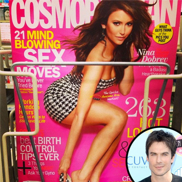 Ian Somerhalder, Nina Dobrev Ian Somerhalder, Nina Dobrev